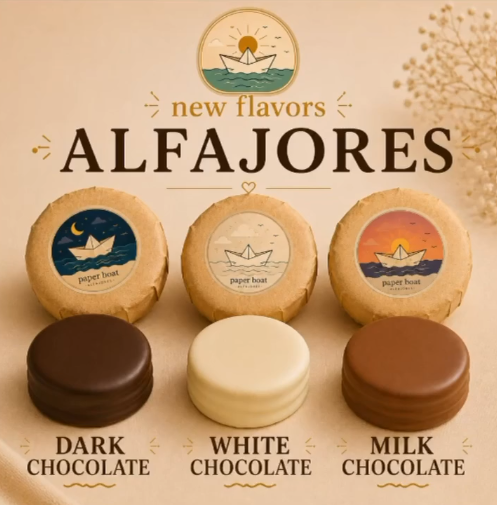 Paper Boat Alfajores